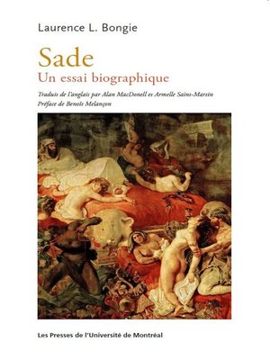 cover image of Sade